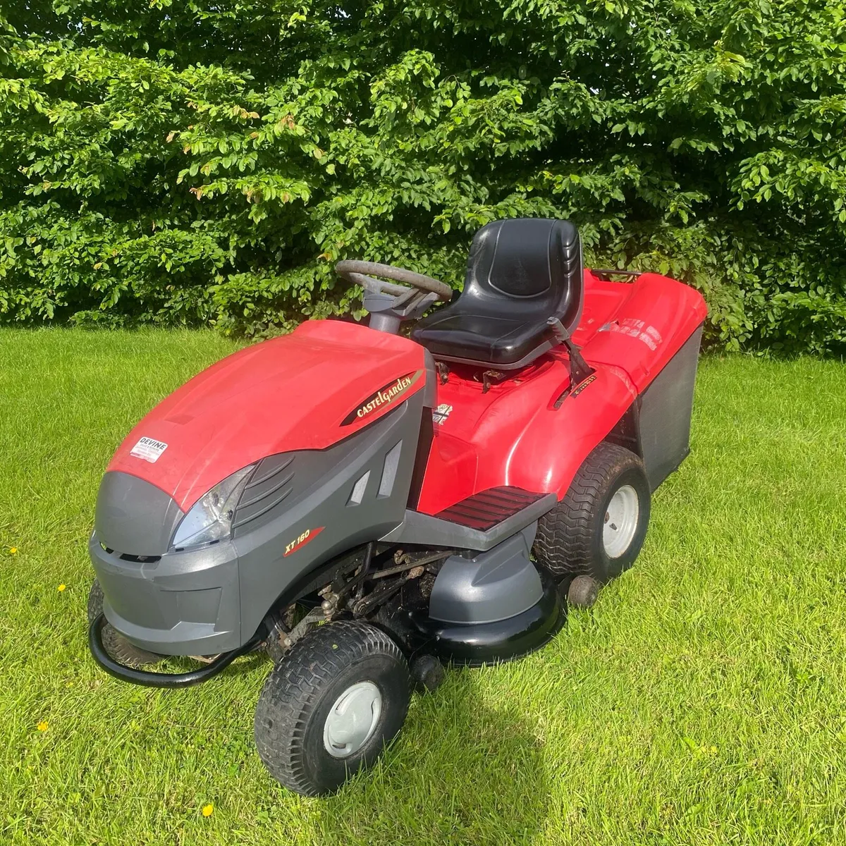 Castelgarden ride on lawnmower - Image 2