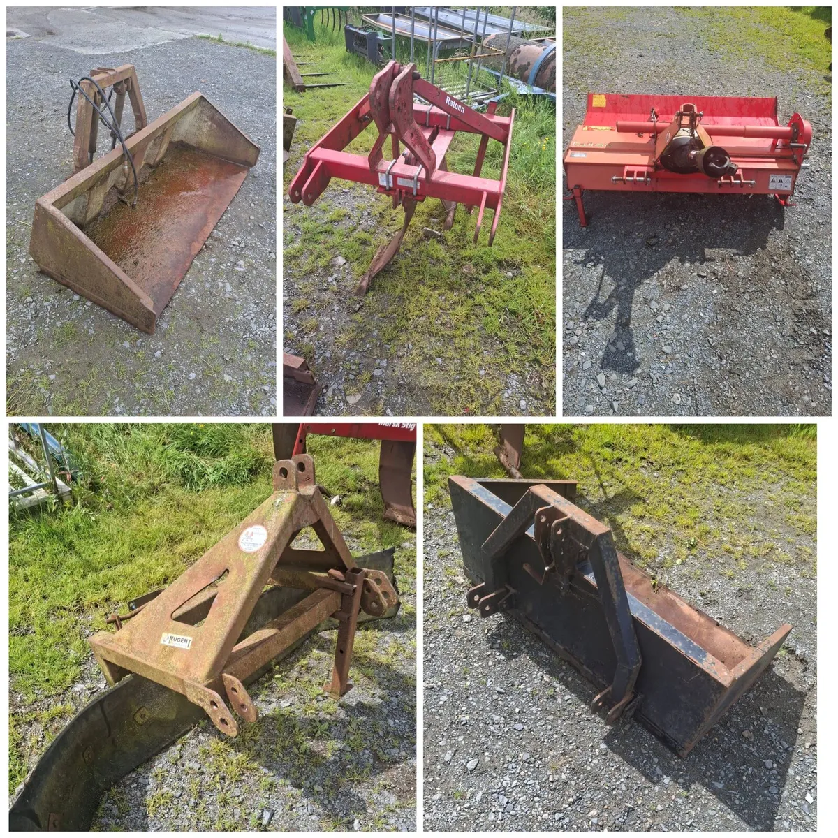 Power box, Rotavator,  Pan Buster, Scraper - Image 1