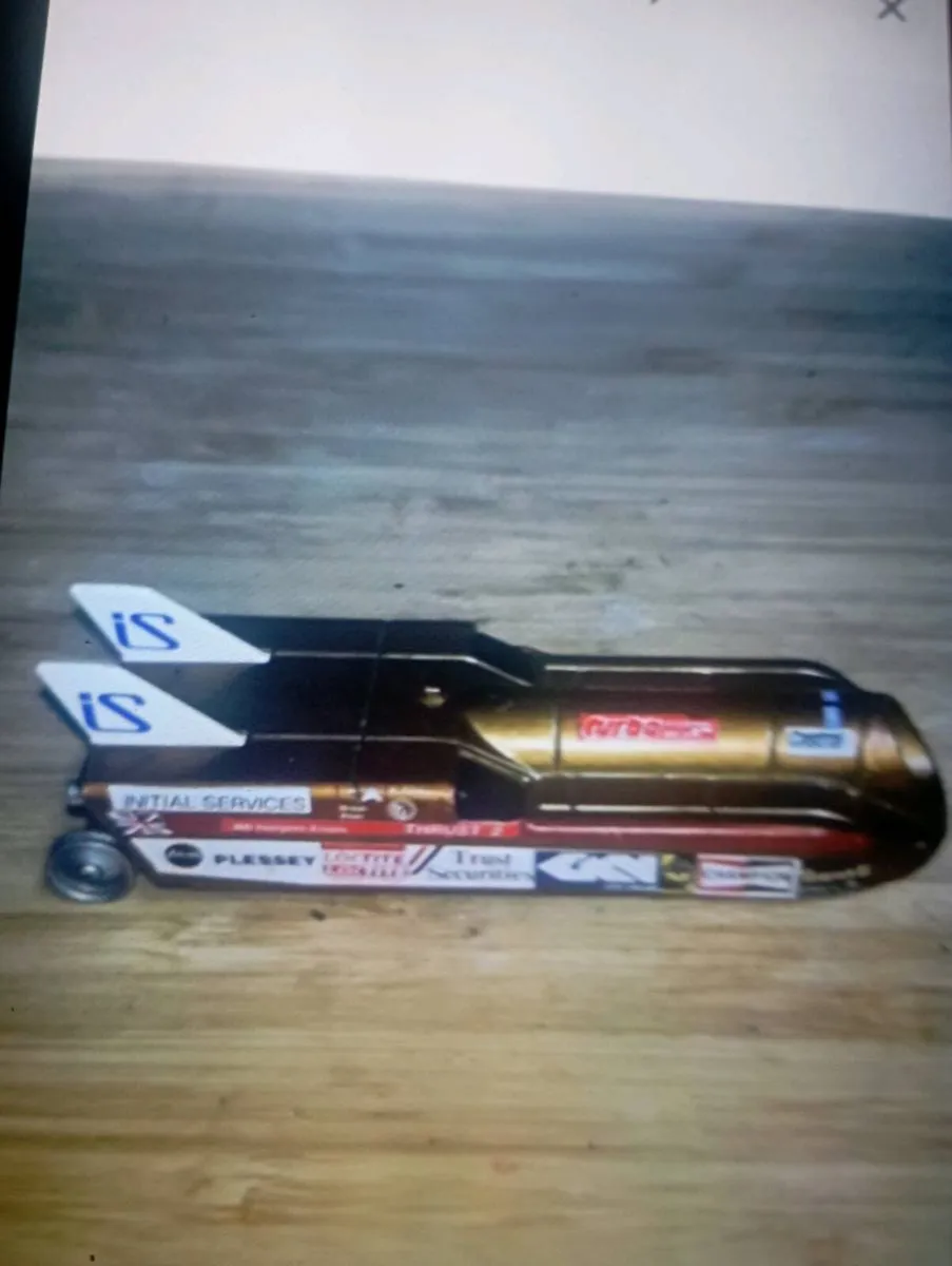 LLEDO LAND SPEED RECORD THRUST 2 MODLE TOY 1983 - Image 4