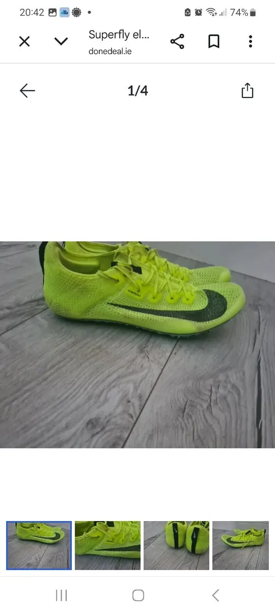 Superfly elite Running spikes - Image 1