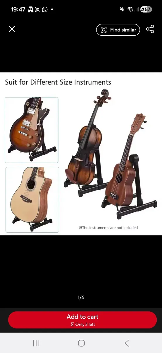 Guitar Floor Stands - Image 1