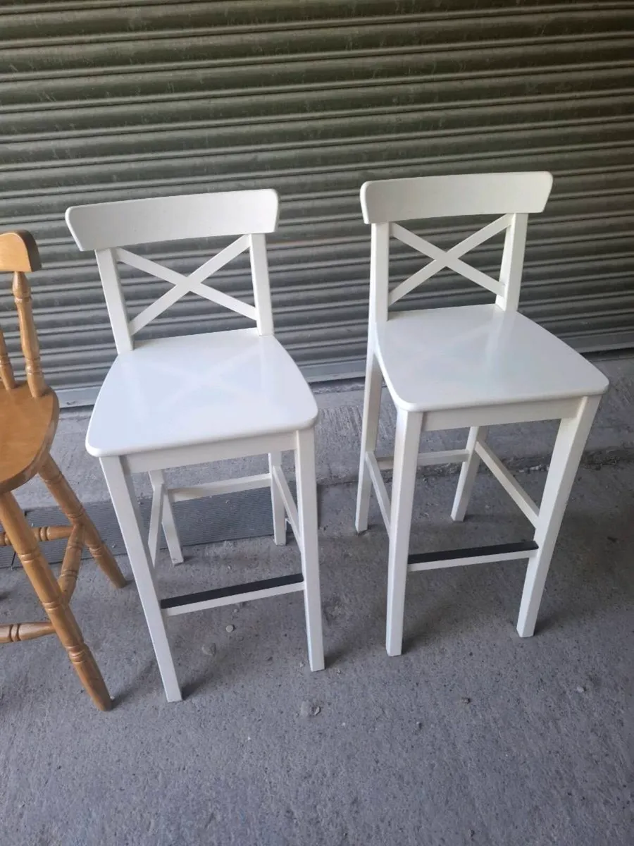 IKEA INGOLF Bar Stools (DELIVERY) - Image 2