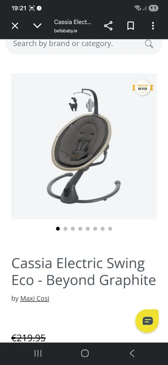 Electric Baby swing - Image 2
