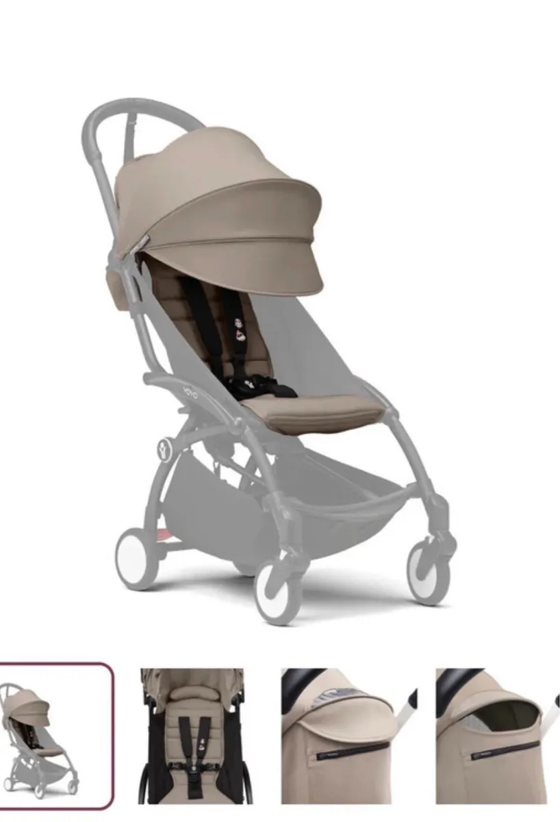 Stokke YOYO3 Colour pack - Taupe - Image 1