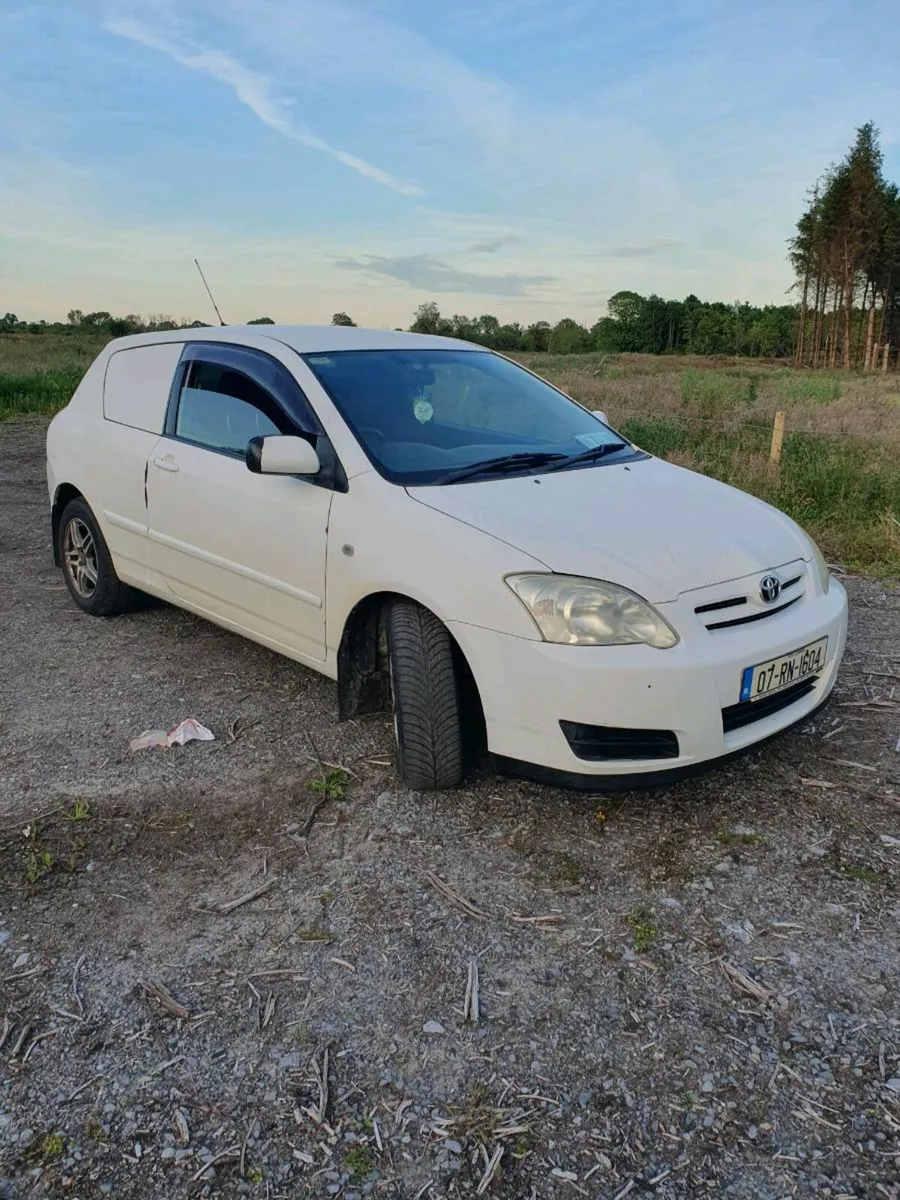 07 Toyota corolla van 1.4 d4d - Image 1