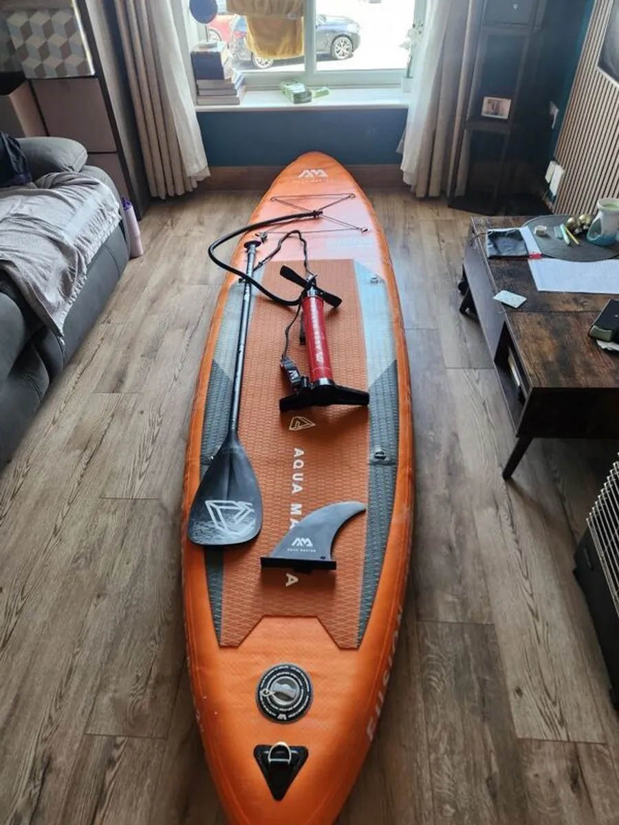 Aqua Marina Fusion 10'10" Inflatable SUP - Full Set, Barely Used - Image 1