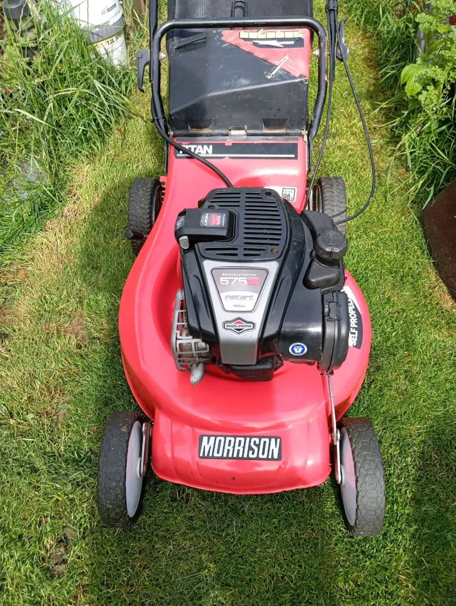 Morrison self-drive lawnmower - Image 1