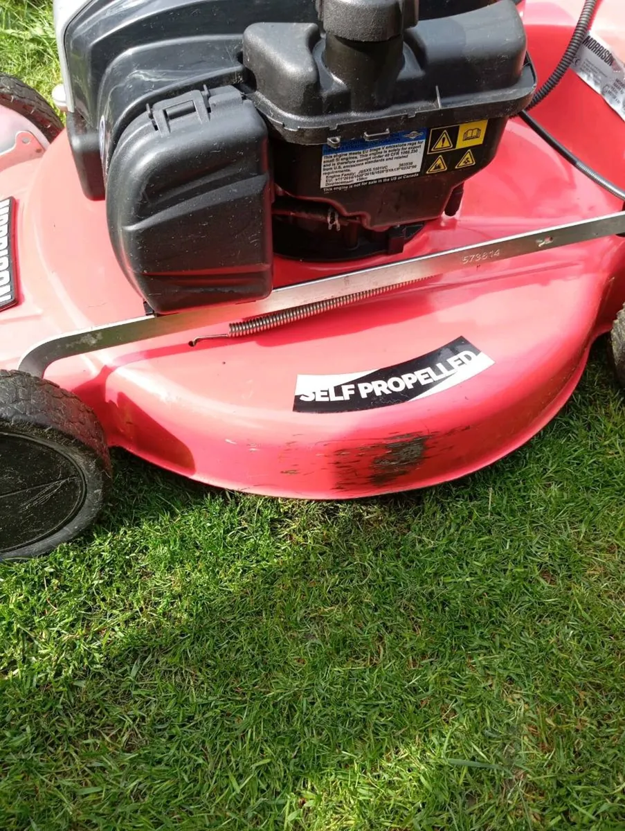 Morrison self-drive lawnmower - Image 4