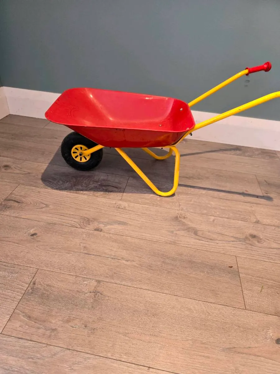 Red wheelbarrow - Image 1