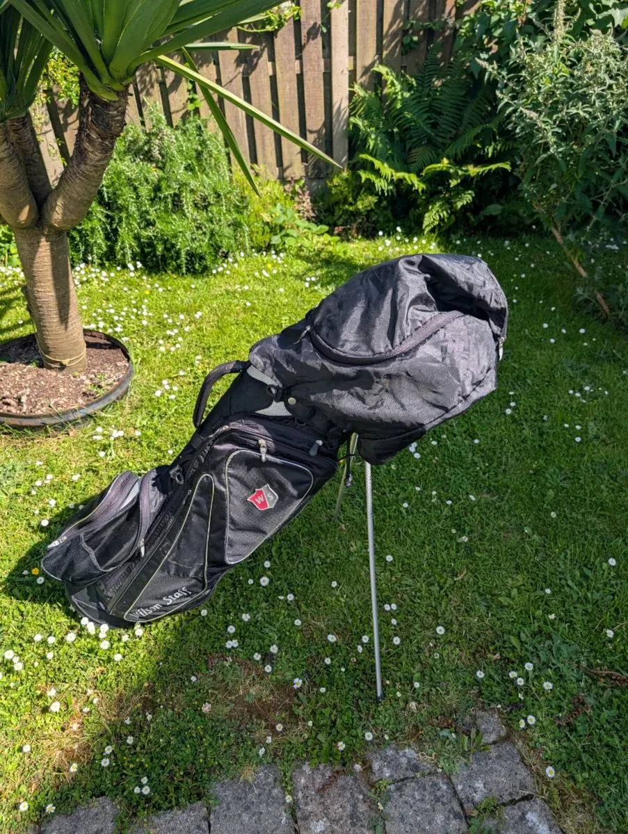Beginner Golf clubs & Wilson staff bag - Image 3