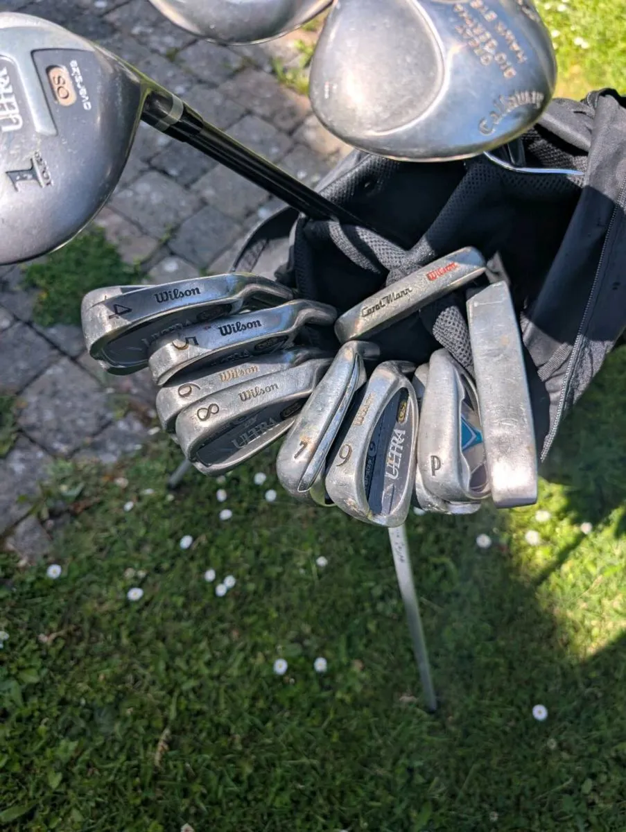 Beginner Golf clubs & Wilson staff bag - Image 4