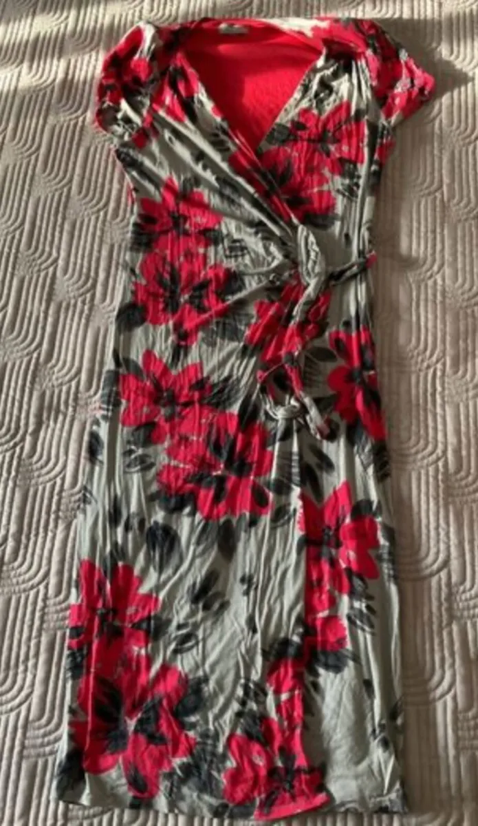 Dunnes Per Una Wrap Dress size 14 - Image 1