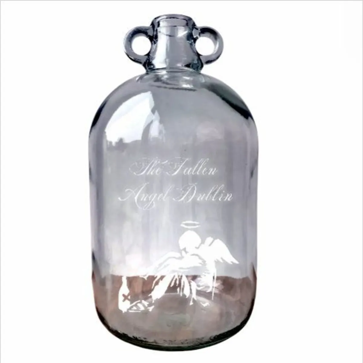 Vintage Dublin Pub Glass Demijohn - Image 2