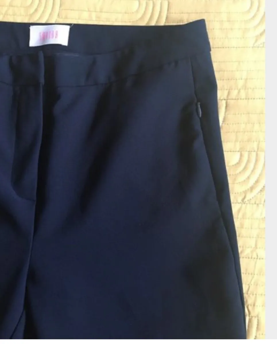 Savida Navy Trousers Size 12 - Image 3