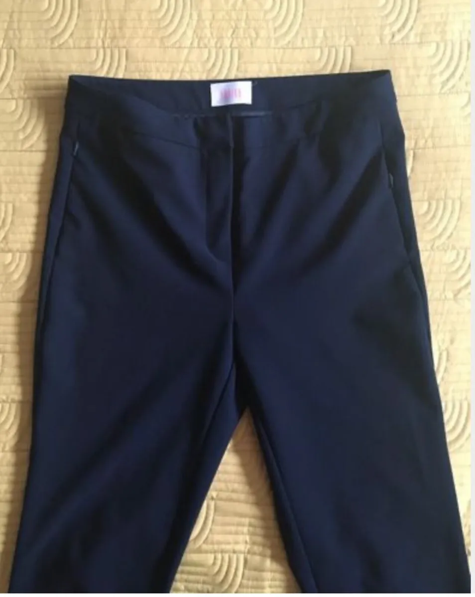 Savida Navy Trousers Size 12 - Image 2