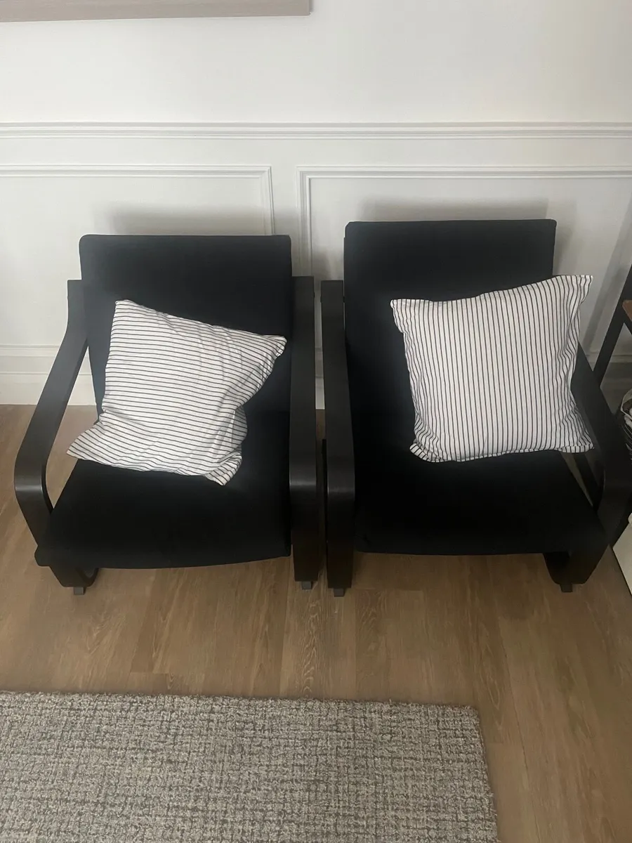X2 New IKEA POANG chairs - Image 1