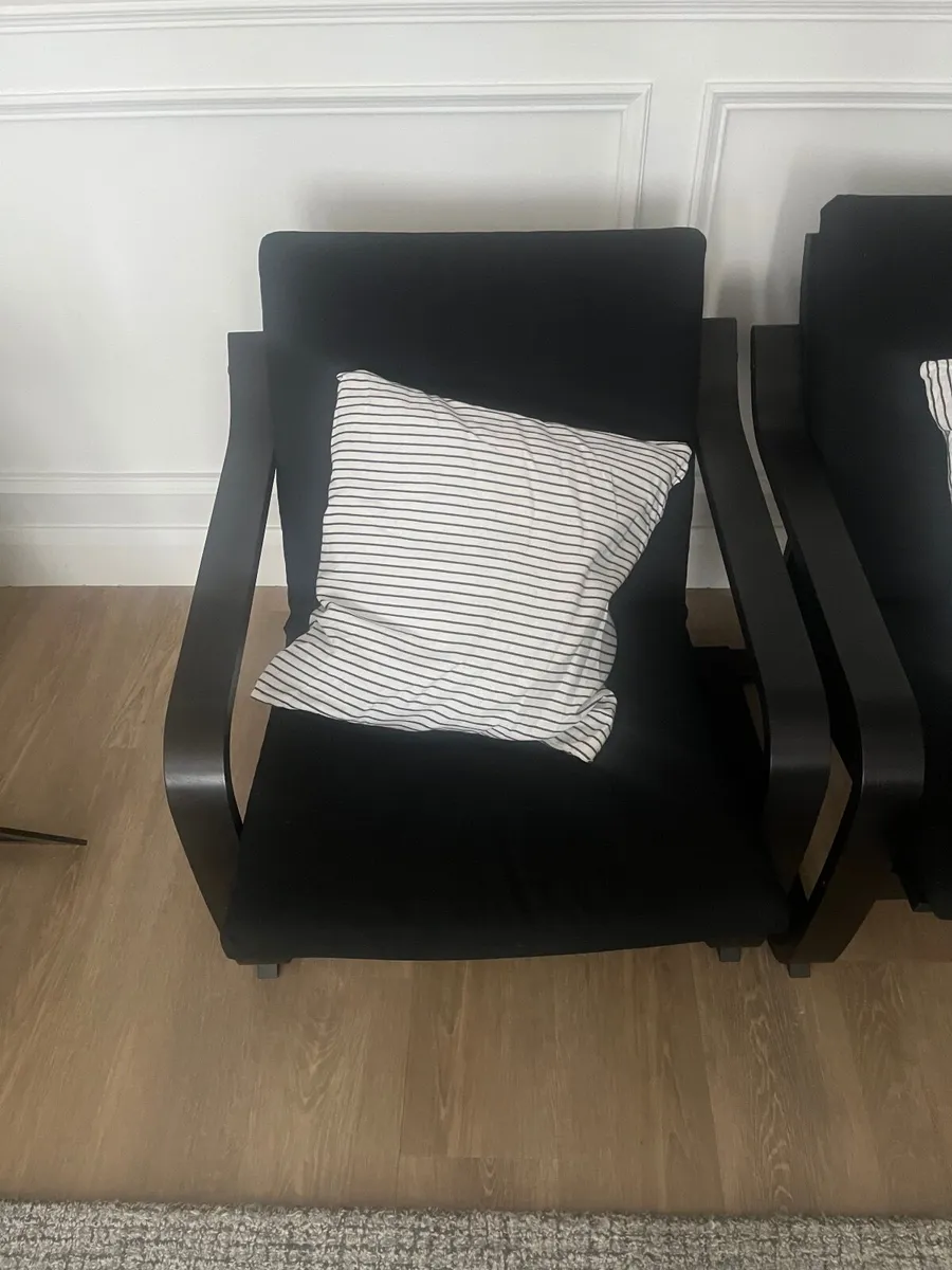 X2 New IKEA POANG chairs - Image 2
