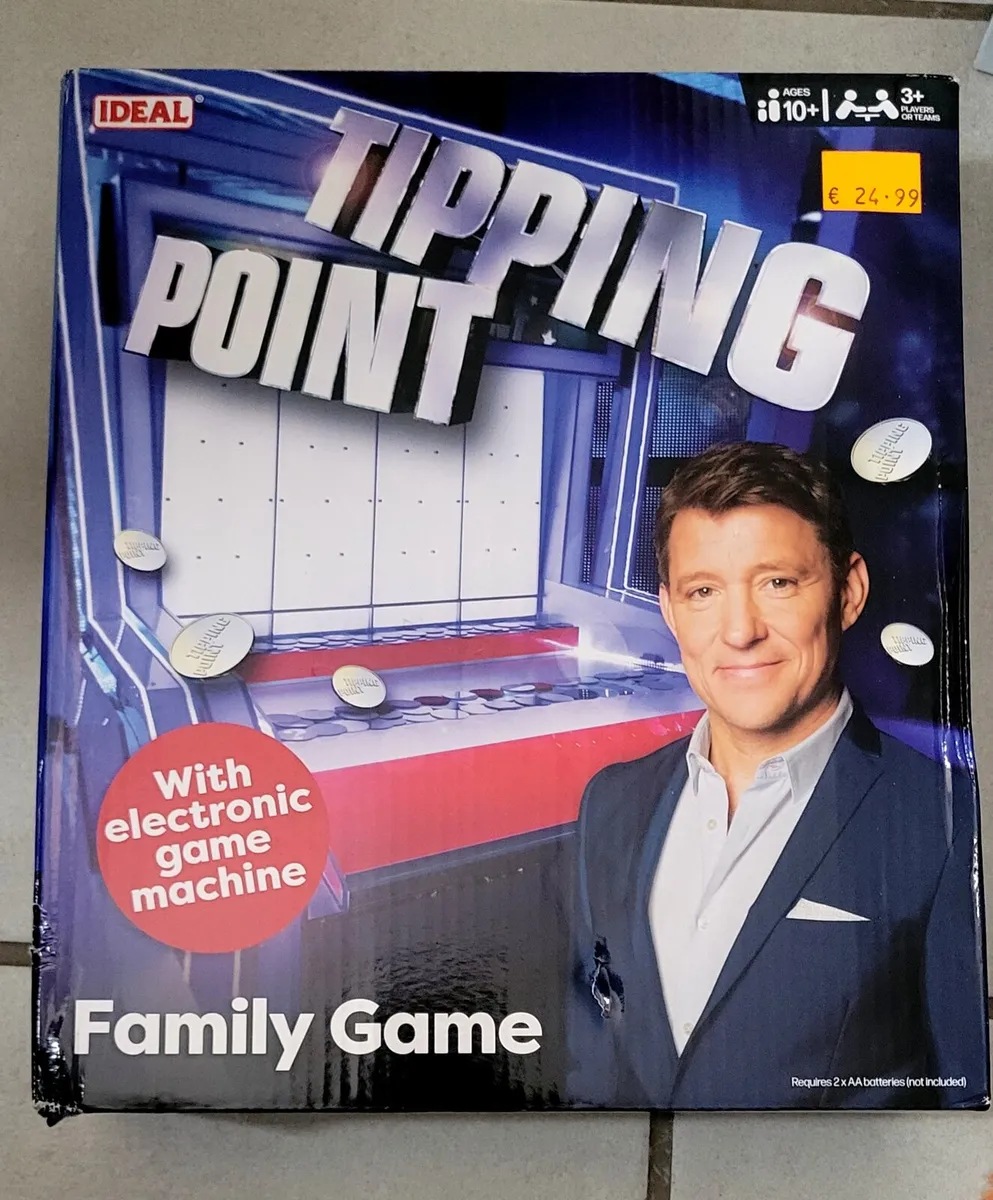 Tipping Point Board Game with Electronic Machine - Image 1
