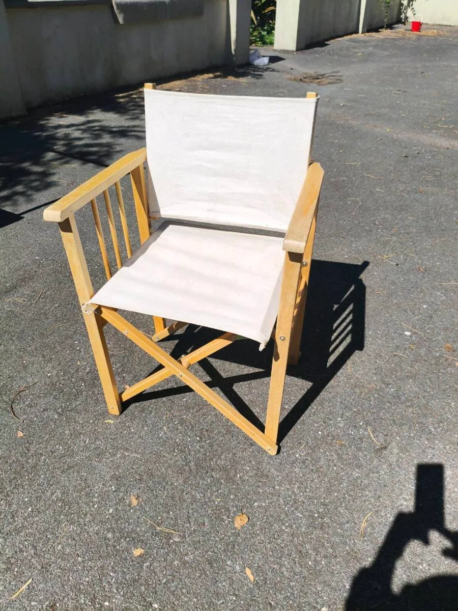 Director chair great condition 15 Euro - Image 1