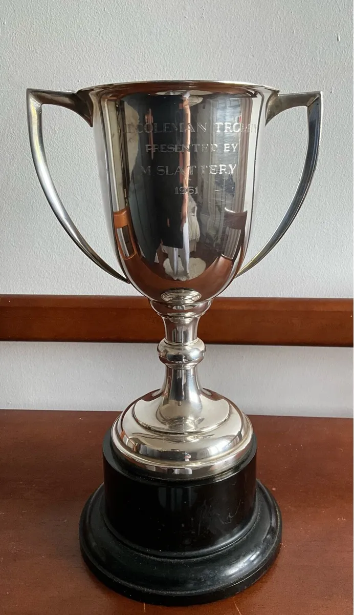 Silver -Plated Presentation Trophy 1961 - Image 1