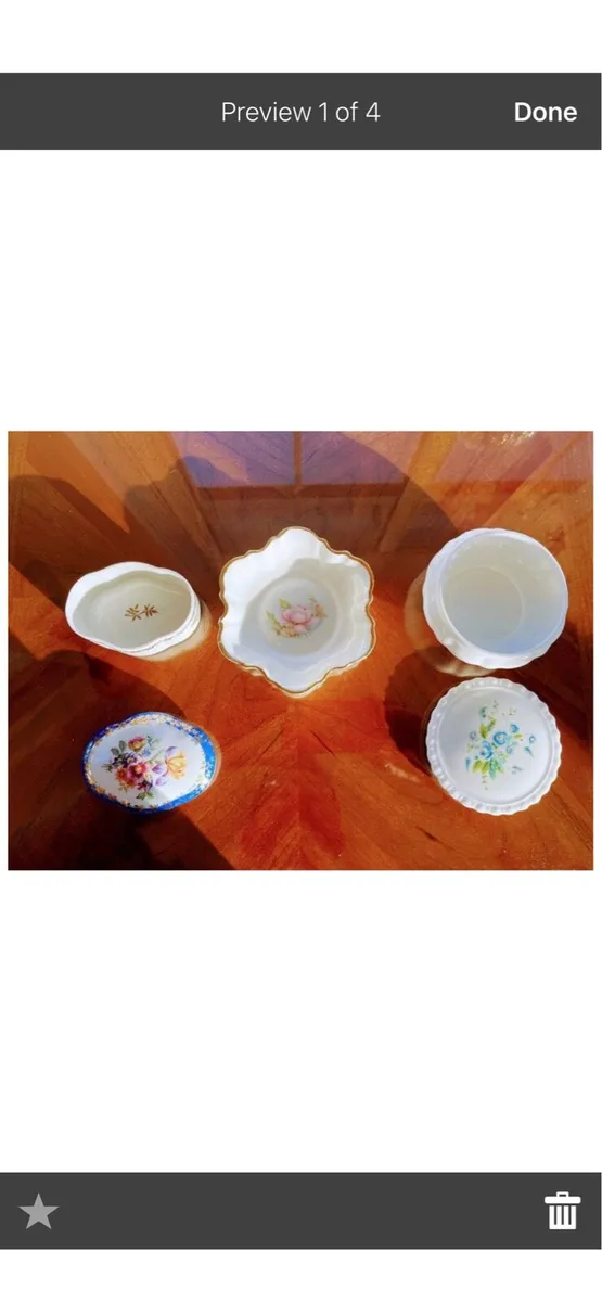 Vintage trinket dishes - Image 2