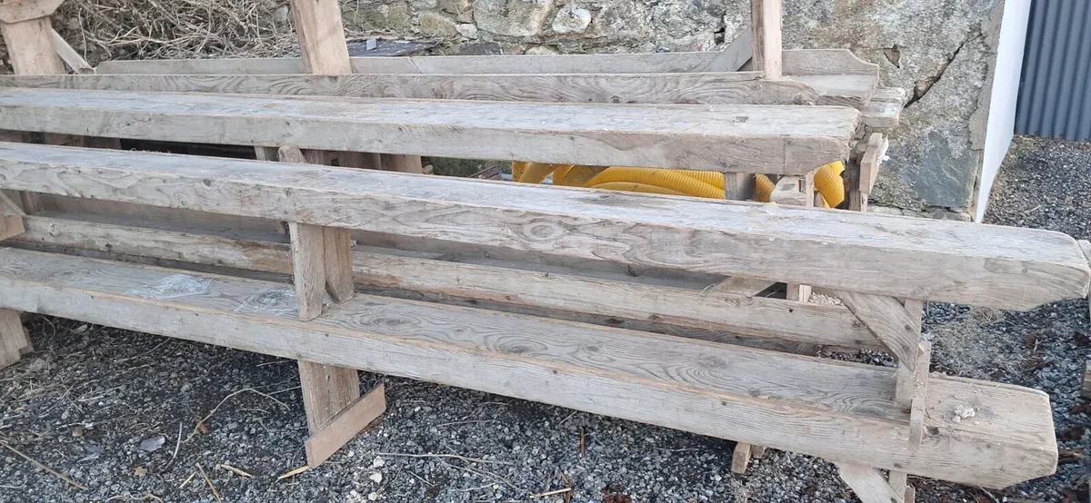 Wooden benches - Image 1