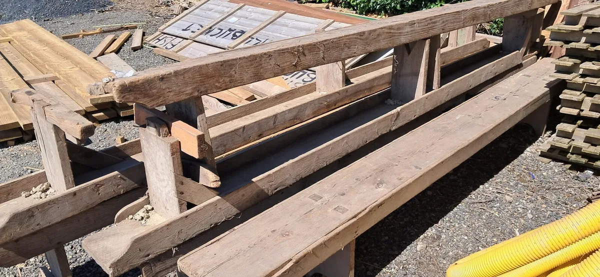 Wooden benches - Image 2