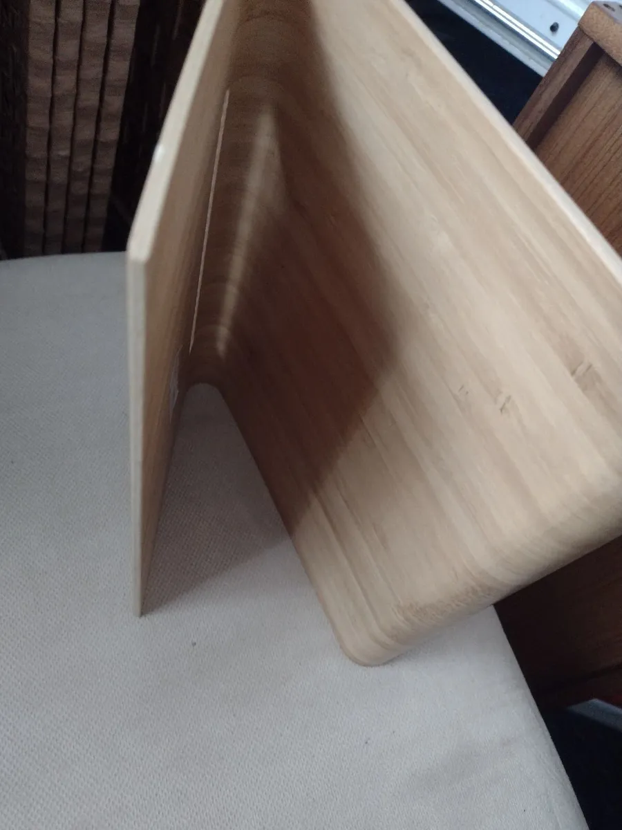Small laptop/ tablet stand (Bamboo) - Image 3