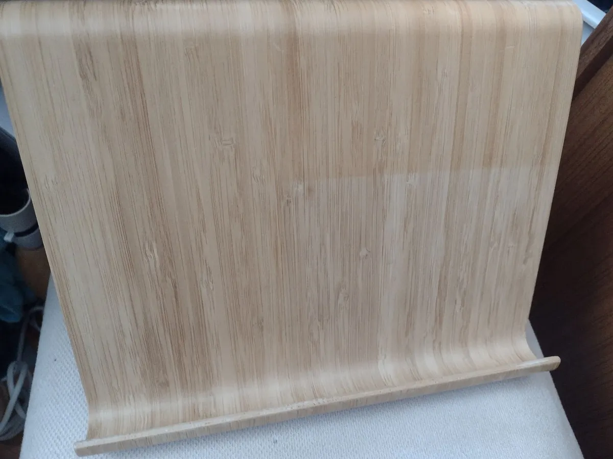 Small laptop/ tablet stand (Bamboo) - Image 1