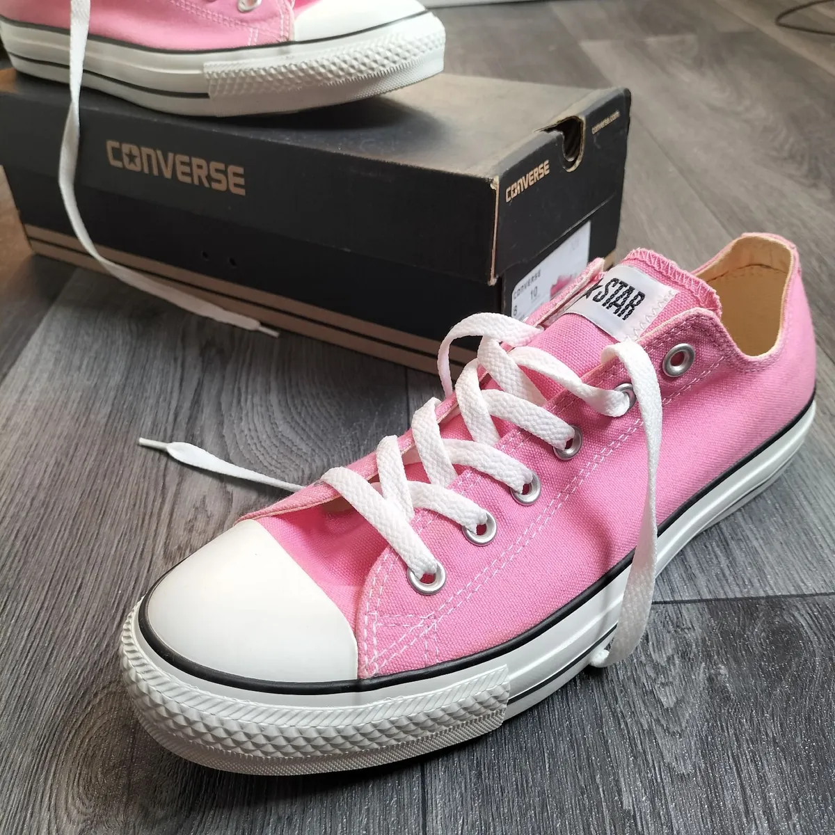 Converse Pink Shoes - Image 4