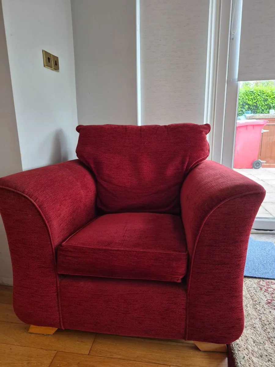 2 Seater Plus Arm Chair - Image 1