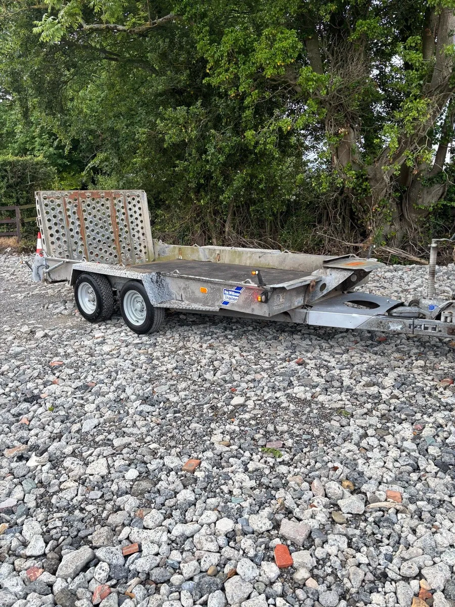 2021 Ifor Williams 12x6 Plant trailer - Image 1