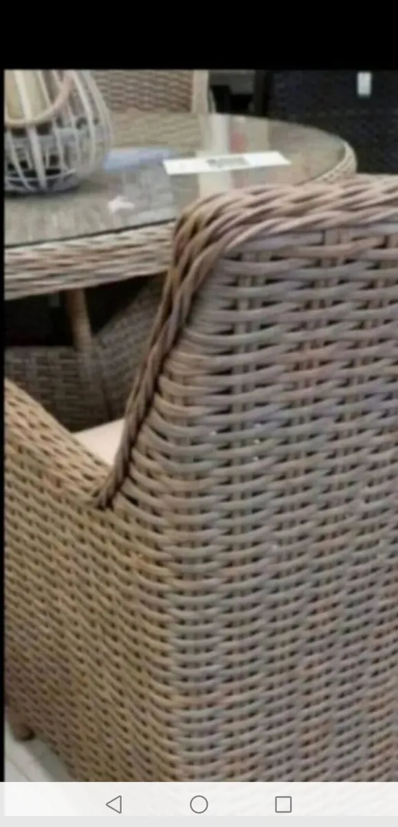 **CLEARANCE** Brand New 6 Seater Basket Rattan Set - Image 3