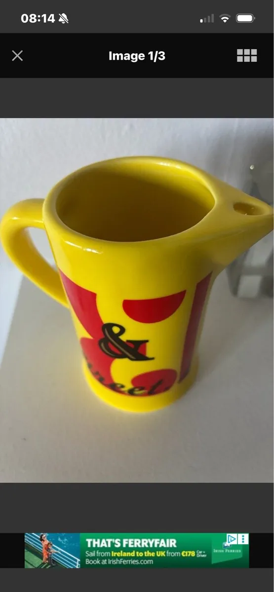J&B Scotch Whisky Water Jug - Image 1