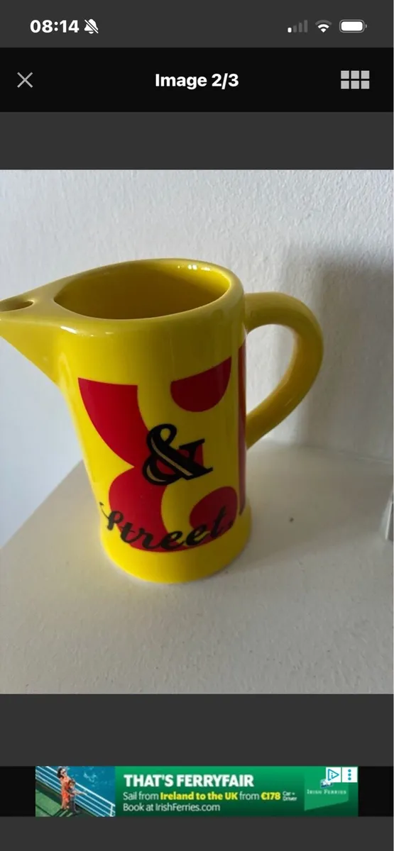 J&B Scotch Whisky Water Jug - Image 2
