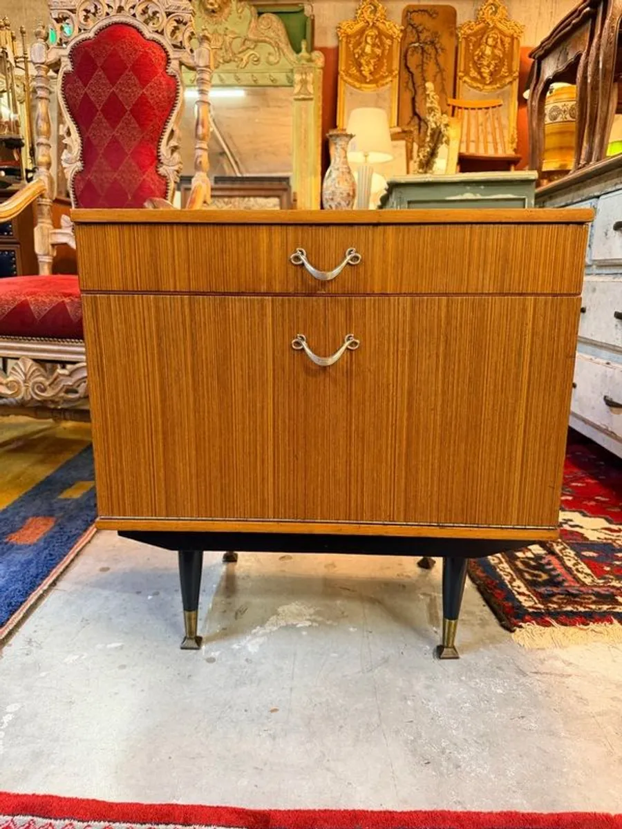 Mid-Century Italian Teak Commode - Image 1