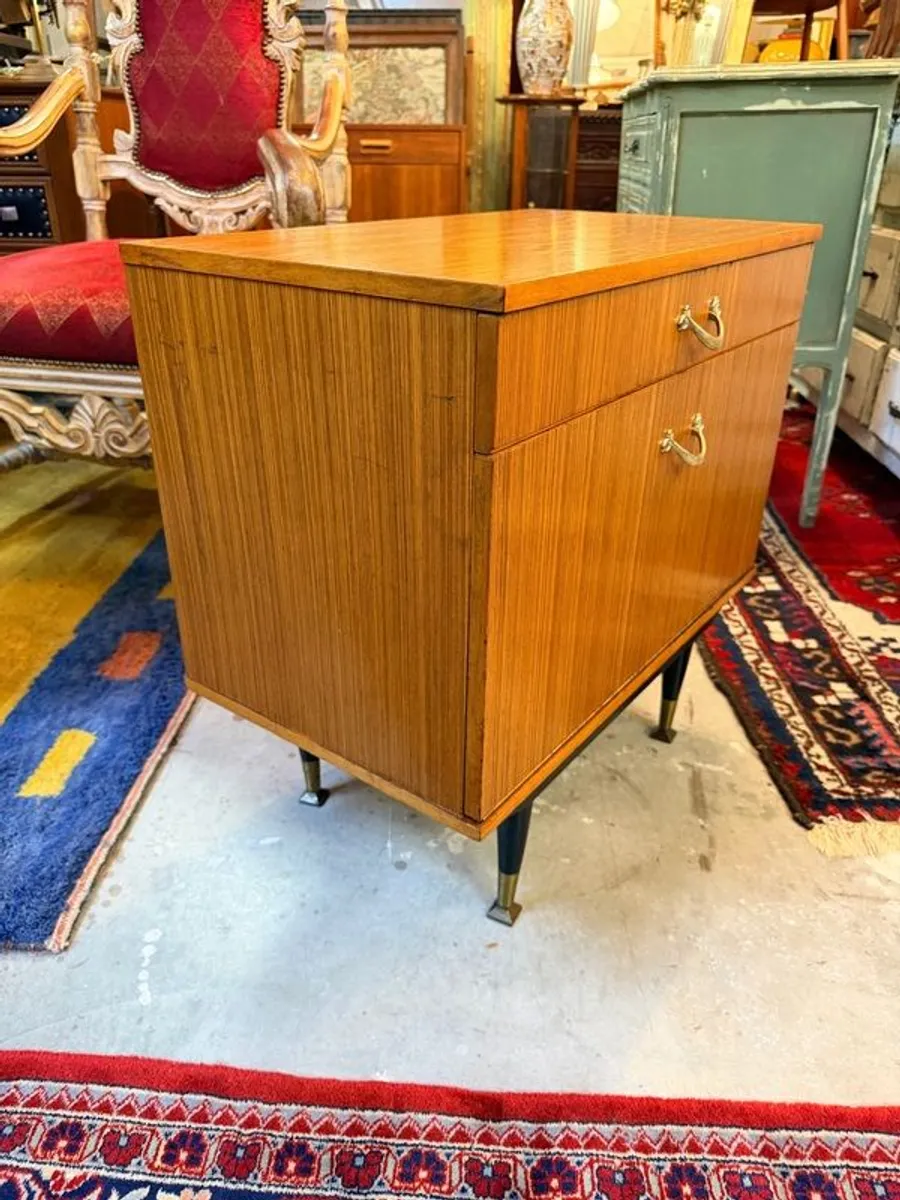 Mid-Century Italian Teak Commode - Image 4
