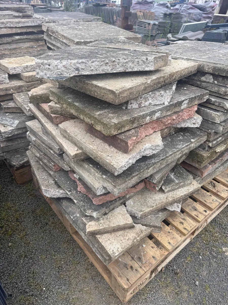 Quantity  crazy paving .Riven stone effect . Free. - Image 1