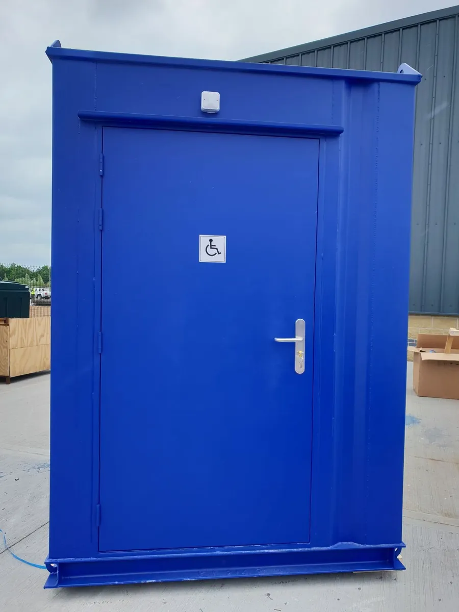 NEW 8ft x 6ft 1 Person Disabled Toilet Block - Image 1