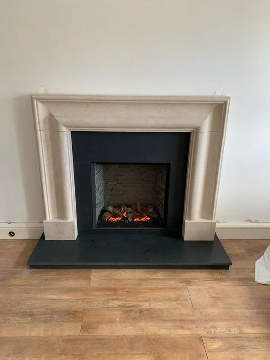 Marble Fireplace - Image 1