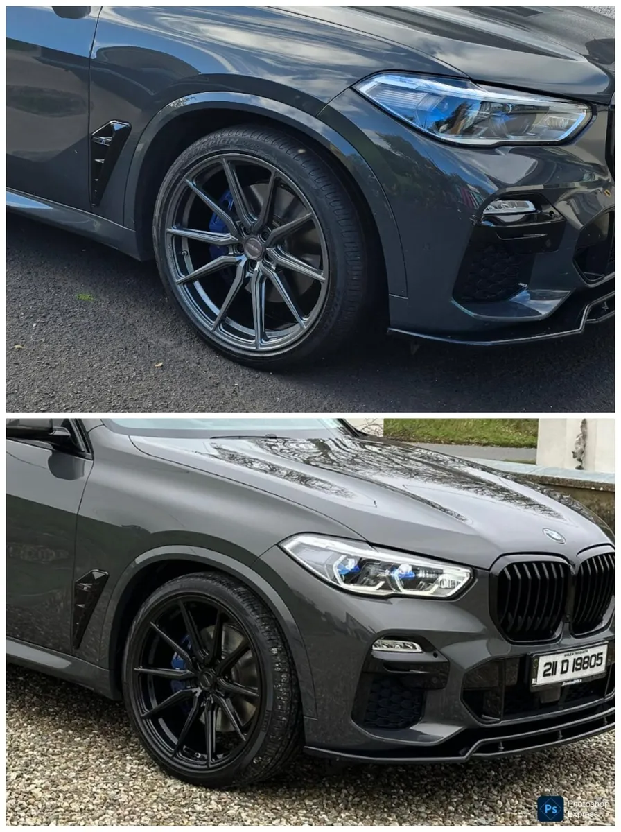 Vossen HF-3 22" Alloy Wheels & Tyres – BMW X5/X6 ( - Image 1