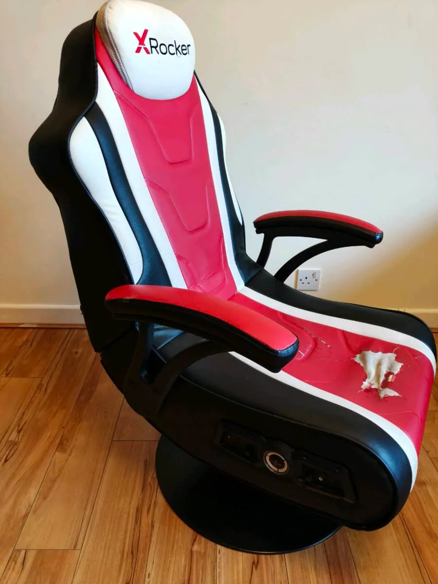 X Rocker Audio Pedestal Gaming Chair - Collection - Image 2