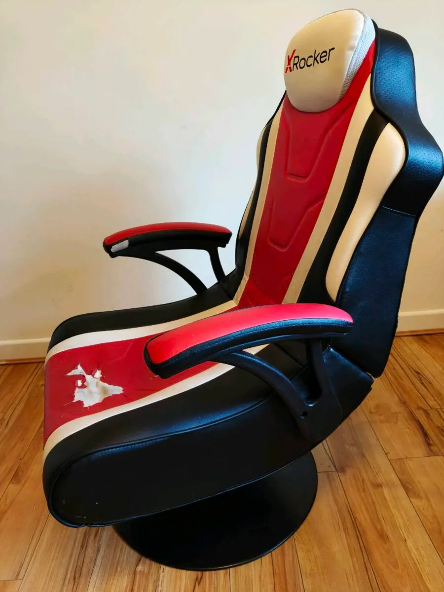 X Rocker Audio Pedestal Gaming Chair - Collection - Image 3