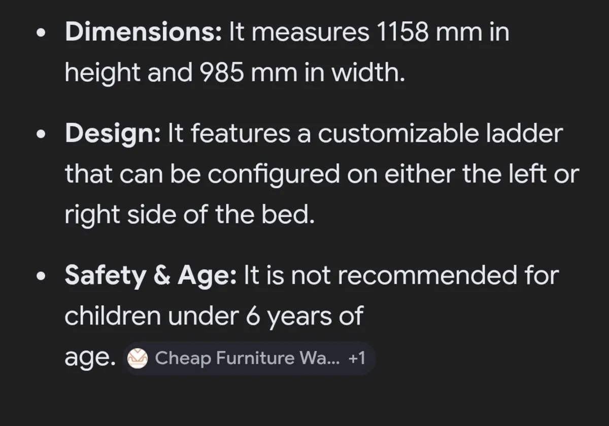 Childs bed - Image 4