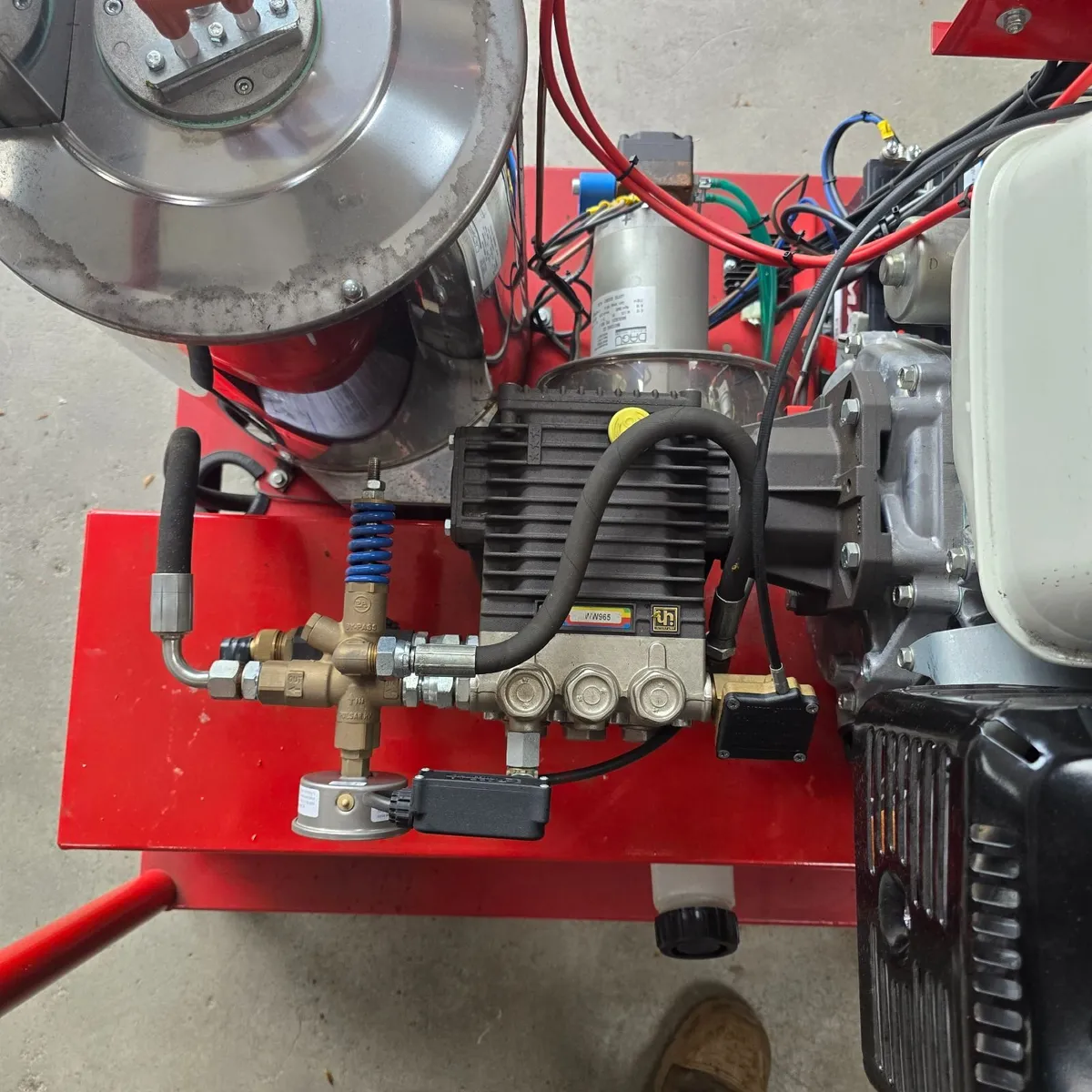 Honda GX390 Hot Power Washer Skid - Image 4