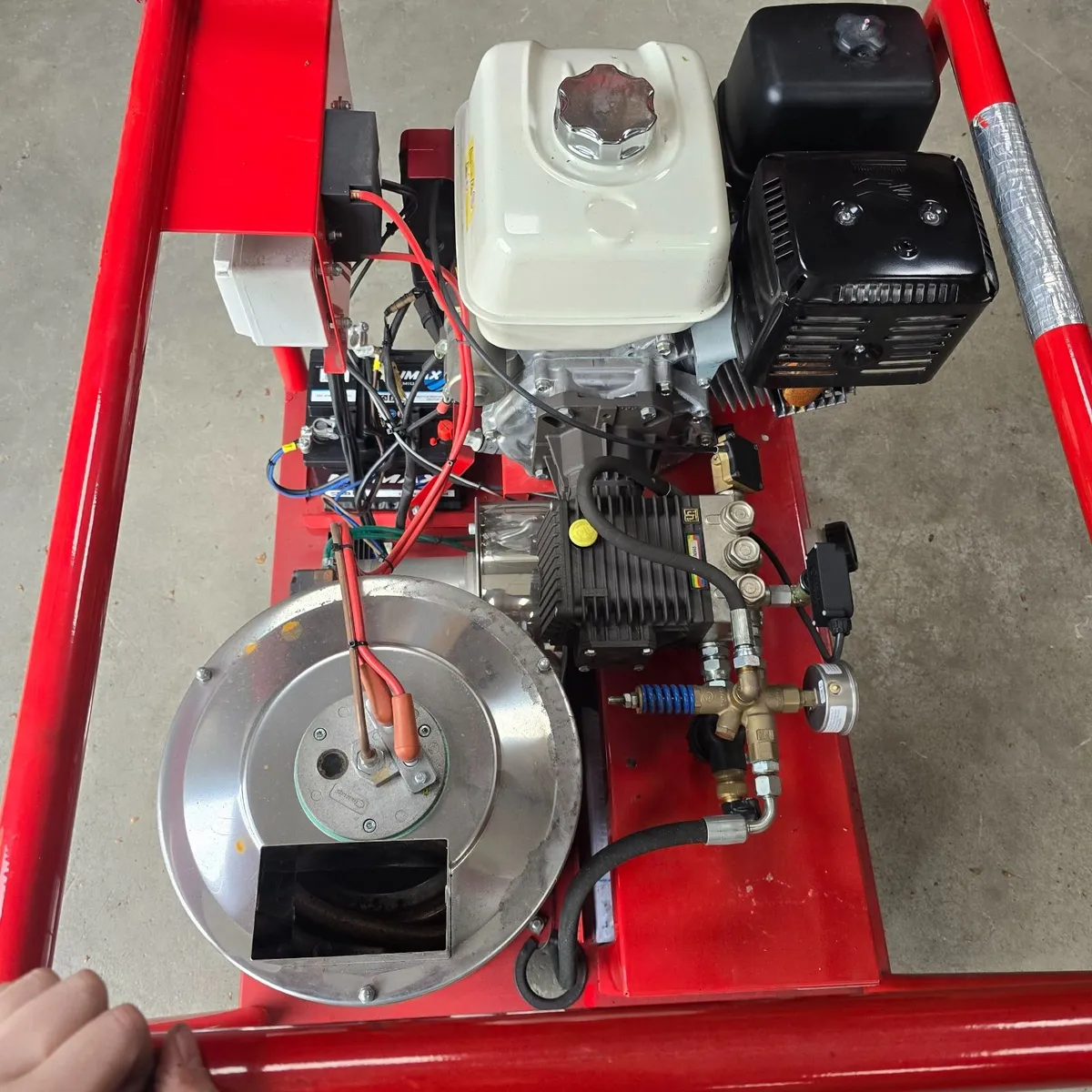 Honda GX390 Hot Power Washer Skid - Image 3