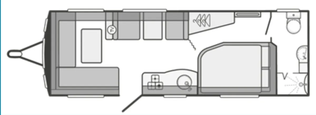 Swift Sprite quattro EW 6 berth 2015 - Image 1
