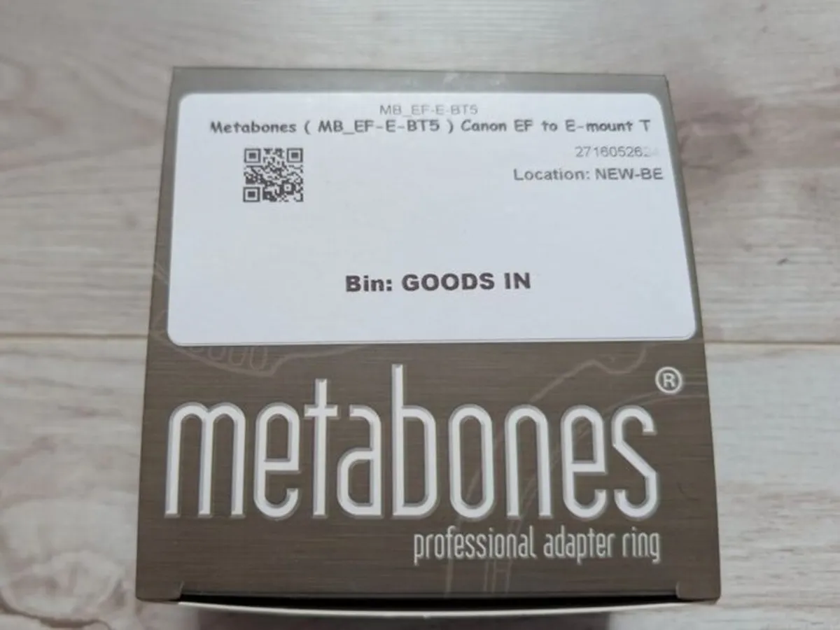 Canon Ef to E-Mount Metabones MK5