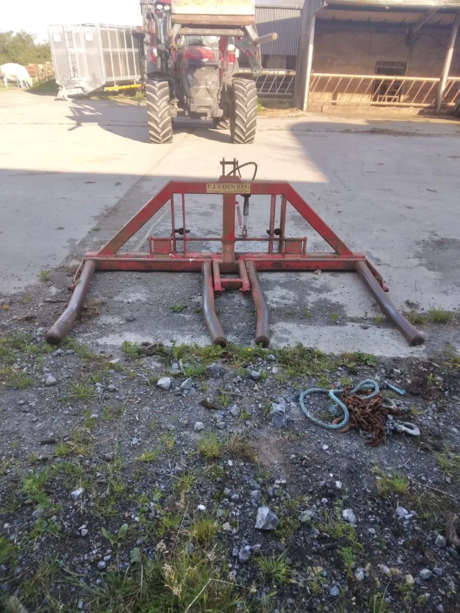 Bale handler silage fork - Image 1