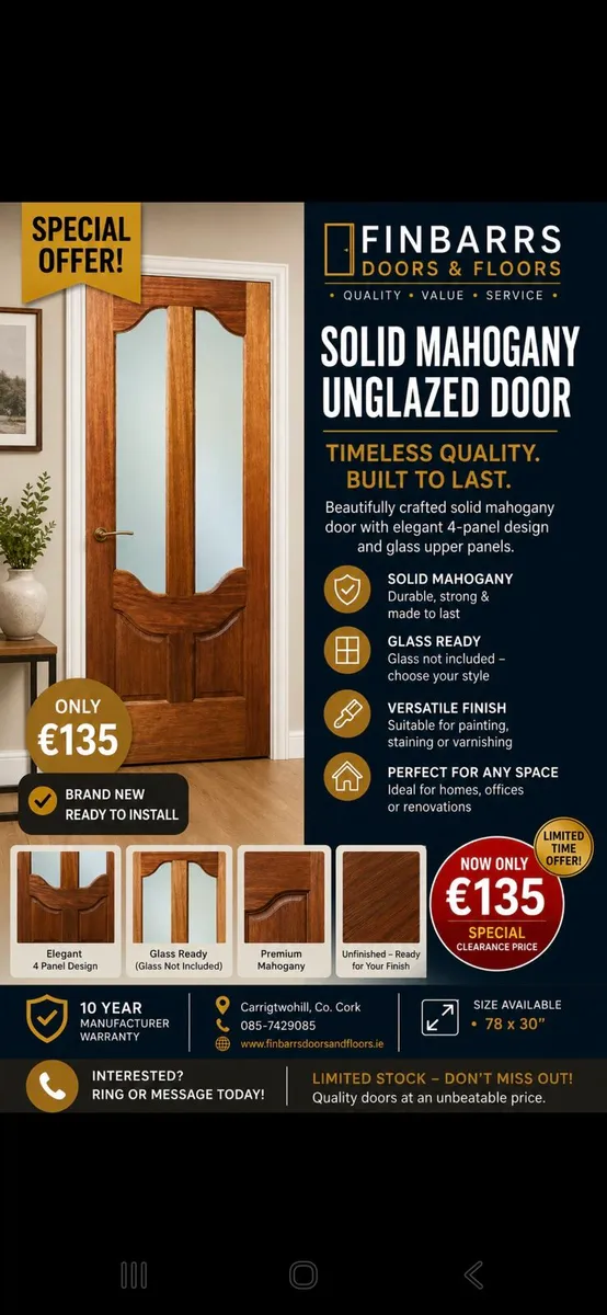 Solid Mahogany Doors